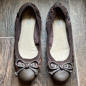 Sperry Cheetah Flats